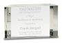 Clear Crystal Facet Block