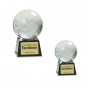 Crystal Globe on clear base