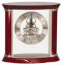 Executive Silver/Rosewood Clock