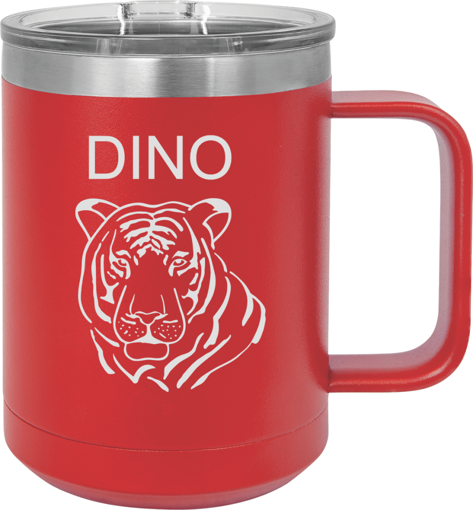 Polar Camel 15oz laser engraved Personalized stainless steel vacuum insulated tumbler Slider lid 8 MA6062