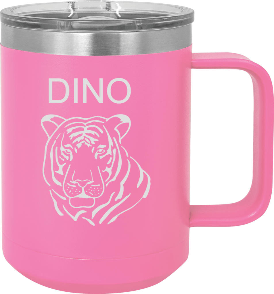 Polar Camel 15oz laser engraved Personalized stainless steel vacuum insulated tumbler Slider lid 10 MA6064