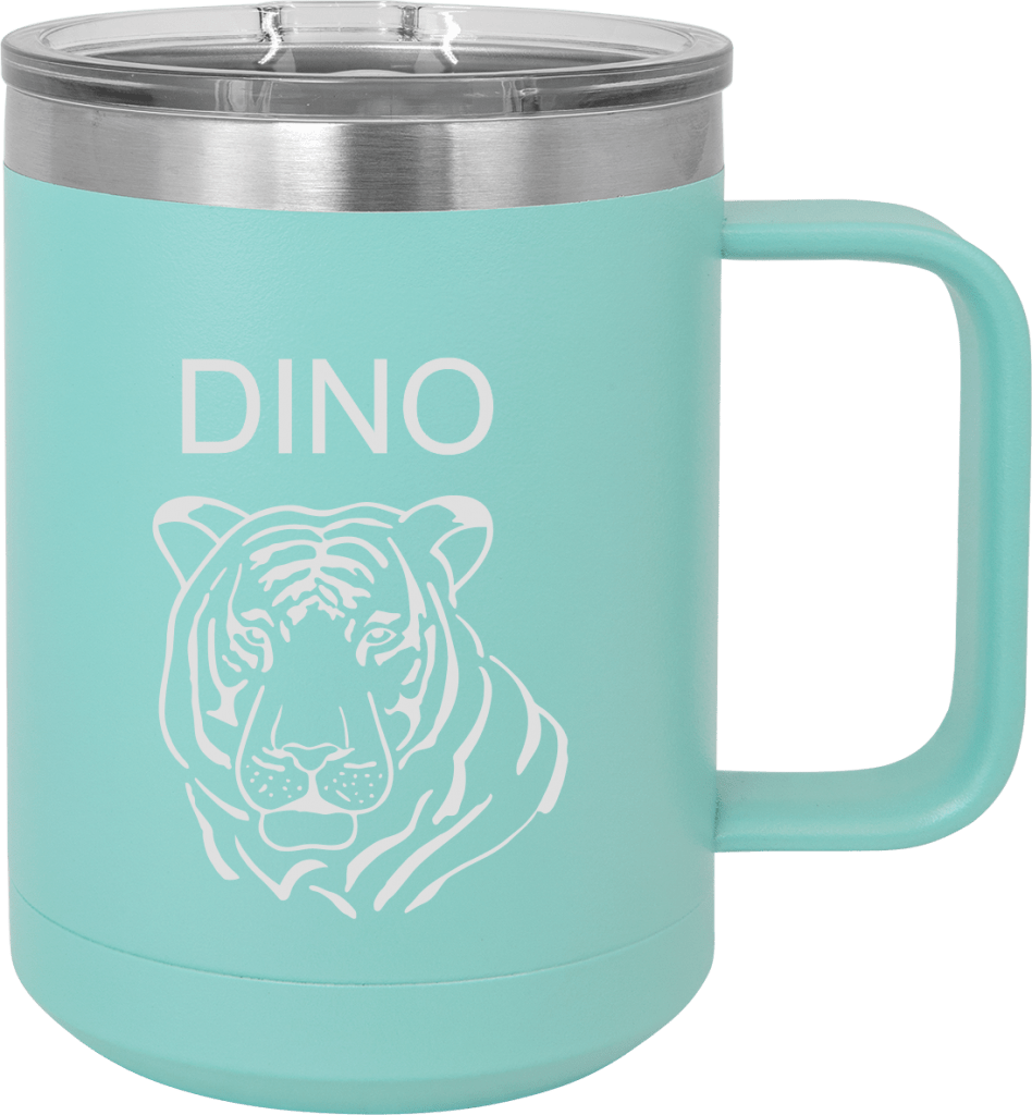 Polar Camel 15oz laser engraved Personalized stainless steel vacuum insulated tumbler Slider lid 11 MA6065