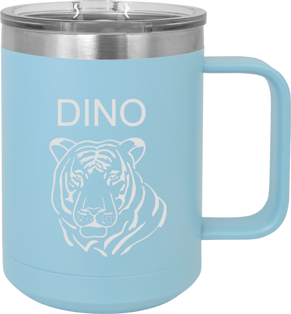 Polar Camel 15oz laser engraved Personalized stainless steel vacuum insulated tumbler Slider lid 12 MA6066