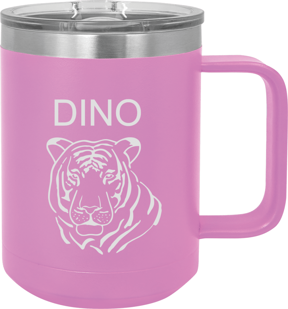 Polar Camel 15oz laser engraved Personalized stainless steel vacuum insulated tumbler Slider lid 13 MA6067