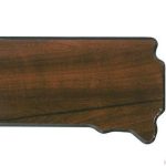 South Dakota State Shaped Plaque 1
