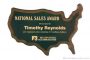 USA Shaped Plaque 1
