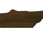 Tennessee State Shaped Plaque 1