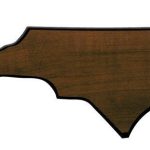 North Carolina State Shaped Plaque 1