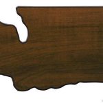 Washington State Shaped Plaque 1