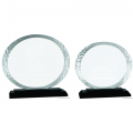 Oval accent glass