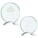 Round Cosmic Glass award