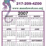 Business Calendar Magnet – Large – Four Color Process 1