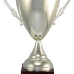 14-1/4″ ARG 1000 Silver Plated Trophy Cup 1