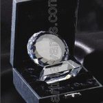 Crystal Glass Awards – 2 1/2″ x 3″ Prism Optical Crystal 1