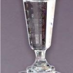 4″ x 11 1/2″ Prism Optical Crystal Glass 1