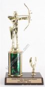 Green Single Column Male Archer With 1 Eagle Trophy 1
