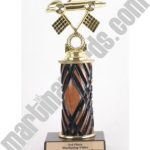 Wood Single Column Pinewood Derby Car Trophy 1