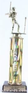 Gold Single Column Male T-Ball Trophy 1