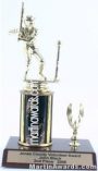 Black Single Column Male T-Ball With 1 Eagle Trophy 1