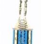 Blue Single Column Male Basketball Trophy 1