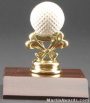 Color Golf Ball Trim Trophy 1