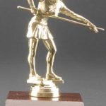 Female Billiards/Pool Trophy 1