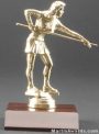 Female Billiards/Pool Trophy 1