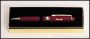 Burgundy Euro Pen with Gold Trim 1
