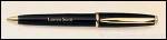 Black Brass Pen with Gold Trim 1