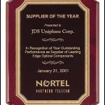 Piano-Finish Plaques with Notched Corners 1