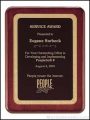 Plaques – Piano Finish Plaques Textured Black Brass with Florentine Border 1