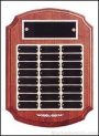 Plaque – Perpetual Award with Black Brass and Gold Back Plates 1