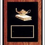 Trent Series – 8″ x 10″ Walnut Plaques with Sport Cast Relief 1