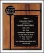 Plaque – American Walnut Plaques with Activity Insert 1