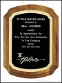 Coventry Plaques – American Walnut with Florentine Border 1