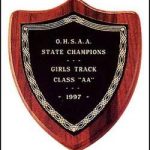 Plaque – Shield Shape American Walnut Plaque 1
