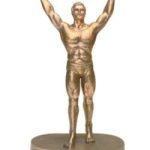 Male Victory Gold Resin Trophies 1