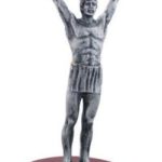 Male Victory Silver Resin Trophies 1