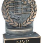 Volleyball Wreath Resin Trophy 1