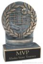 Volleyball Wreath Resin Trophy 1