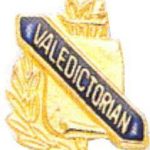 3/8″ Valedictorian School Award Pins 1