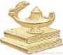 1″ Lamp Of Learning Chenille Letter Insert Pins 1
