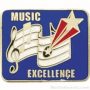 Music Excellence Award Lapel Pin 1
