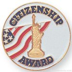 7/8″ Citizenship Award Lapel Pin 1