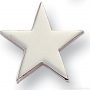 5/8″ Silver Star Lapel Pin 1
