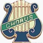 5/8″ Enameled Chorus Music Pin 1
