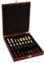 Personalized Rosewood Finish Chess Set