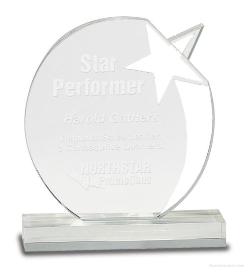 SHOOTING STAR CRYSTAL AWARD