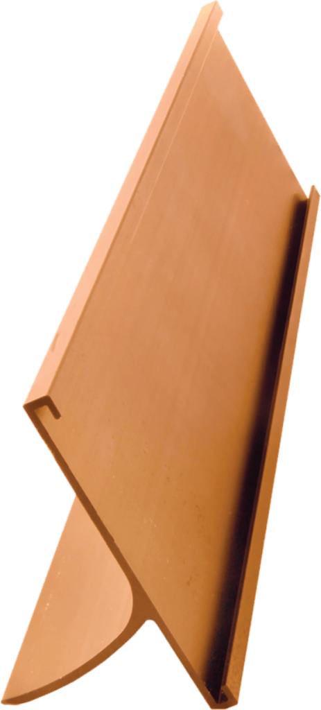 Gold 2 inch aluminum desk holder