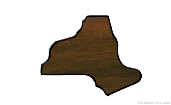 New York State Shaped Plaque 1